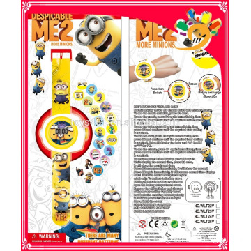 New design Minions Toys Projection watch hot new products